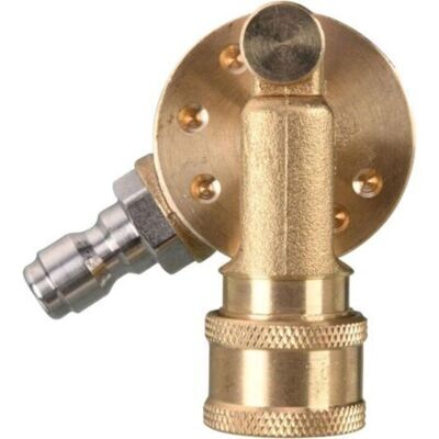Vision Raccord Pivotant Pour Buses De Nettoyeur Haute Pression, Accessoire De Nettoyage De Gouttières, Raccord Rapide De 6,35 Mm, Rotation À 240 Degrés, Pression Maximale De 4500 Psi. Publicité Vision Raccord Pivotant Pour Buses De Nettoyeur Haute Pression, Accessoire De Nettoyage De Gouttières, Raccord Rapide De 6,35 Mm, Rotation À 240 Degrés, Pression Maximale De 4500 Psi. Publicité