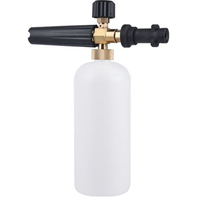 MOXIE Canon À Mousse Foam Lance Compatible Avec Kärcher K2 K3 K4 K5 K6 K7, 1l Pistolet À Mousse Avec Buse Réglable, Accessoire Pour Nettoyeurs Haute Pression Pour Lavage De Voiture - Publicité MOXIE Canon À Mousse Foam Lance Compatible Avec Kärcher K2 K3 K4 K5 K6 K7, 1l Pistolet À Mousse Avec Buse Réglable, Accessoire Pour Nettoyeurs Haute Pression Pour Lavage De Voiture - Publicité