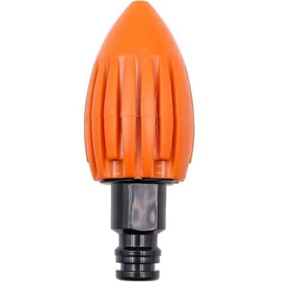 ABYSSE Buse De Nettoyage De Canalisations, Lance-eau, Buse De Nettoyage De Canalisations Haute Pression, Buse De Nettoyage De Canalisations Avec Raccord Rapide, Adaptée Aux Tuyaux D'Arrosage (orange) - Publicité ABYSSE Buse De Nettoyage De Canalisations, Lance-eau, Buse De Nettoyage De Canalisations Haute Pression, Buse De Nettoyage De Canalisations Avec Raccord Rapide, Adaptée Aux Tuyaux D'Arrosage (orange) - Publicité