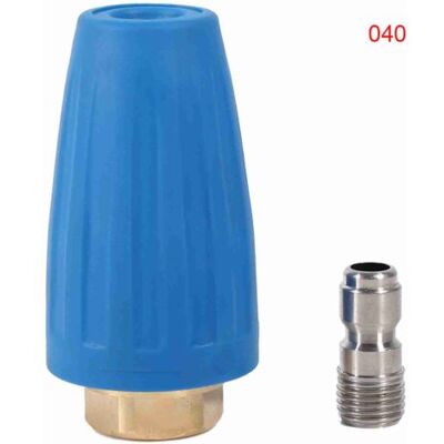 ABYSSE Buse Turbo, Accessoires Pour Nettoyeur Haute Pression À Connexion Rapide 1/4 - Publicité ABYSSE Buse Turbo, Accessoires Pour Nettoyeur Haute Pression À Connexion Rapide 1/4 - Publicité