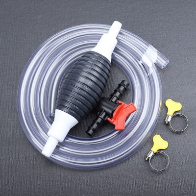 Scotch Aiperq – Pompe Manuelle Siphon Transfert Carburant – Pvc Haute Qualité – Tuyau 2m – Compatible Tondeuses, Débroussailleuses, Véhicules - Publicité Scotch Aiperq – Pompe Manuelle Siphon Transfert Carburant – Pvc Haute Qualité – Tuyau 2m – Compatible Tondeuses, Débroussailleuses, Véhicules - Publicité