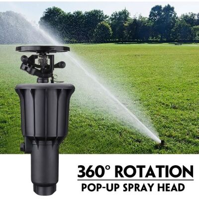 Cellfast Tempsa Arroseur De Pulvérisation Pop-up Pour Tuyau - Arroseur 360° Rotation Pr Pelouse Jardin - Publicité Cellfast Tempsa Arroseur De Pulvérisation Pop-up Pour Tuyau - Arroseur 360° Rotation Pr Pelouse Jardin - Publicité