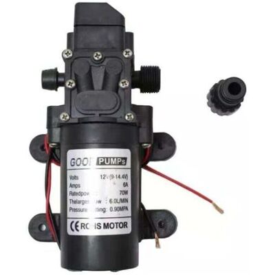 SCORPIO Pompe À Eau À Membrane Haute Pression Dc 12v Pompe Électrique Auto-amorçante Pour Caravane Bateau Nettoyage Lavage Et Irrigation De Jardin - Publicité SCORPIO Pompe À Eau À Membrane Haute Pression Dc 12v Pompe Électrique Auto-amorçante Pour Caravane Bateau Nettoyage Lavage Et Irrigation De Jardin - Publicité