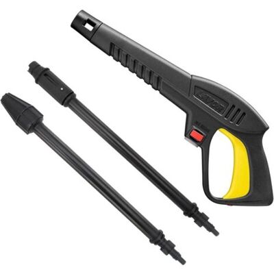 ABYSSE Pistolet À Eau Haute Pression Avec Lance À Jet Variable Et Lance Rotative - Publicité ABYSSE Pistolet À Eau Haute Pression Avec Lance À Jet Variable Et Lance Rotative - Publicité