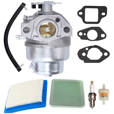 ACKERMAN Kit Carburateur (avec Joint De Bougie D'Allumage, Filtre À Air) Pour Honda Gcv135 Gcv160 Moteur Hru19r Hru19d Hrr2167vka Remplace 16100-z0l-853 - Publicité ACKERMAN Kit Carburateur (avec Joint De Bougie D'Allumage, Filtre À Air) Pour Honda Gcv135 Gcv160 Moteur Hru19r Hru19d Hrr2167vka Remplace 16100-z0l-853 - Publicité