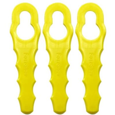 ABYSSE Autres Lot De 100 Lames De Rechange Compatible Pour Ryobi Coupe Bordure, Têtes Double Lames Dentelées Rac155 Rac157 Rac158-autres - Publicité ABYSSE Autres Lot De 100 Lames De Rechange Compatible Pour Ryobi Coupe Bordure, Têtes Double Lames Dentelées Rac155 Rac157 Rac158-autres - Publicité