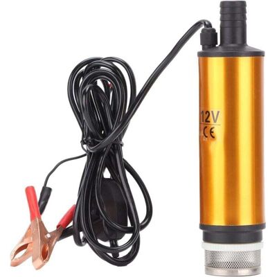 BRAST Pompe Submersible Électrique Ulisem, Mini Pompe Submersible Électrique Portable 12 V Cc 30 L/min Pour Eau, Diesel, Kérosène - Publicité BRAST Pompe Submersible Électrique Ulisem, Mini Pompe Submersible Électrique Portable 12 V Cc 30 L/min Pour Eau, Diesel, Kérosène - Publicité