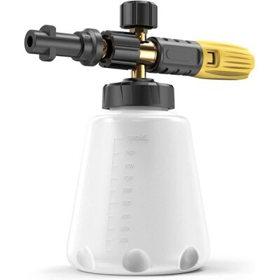 Scotch Lance À Mousse À Neige Pour Nettoyeur Haute Pression Karcher K2 K3 K4 K5 K6 K7, Canon À Mousse De Rechange Amélioré Connect Et Distributeur De Savon À Large Goulot, Buse Réglable - Publicité Scotch Lance À Mousse À Neige Pour Nettoyeur Haute Pression Karcher K2 K3 K4 K5 K6 K7, Canon À Mousse De Rechange Amélioré Connect Et Distributeur De Savon À Large Goulot, Buse Réglable - Publicité