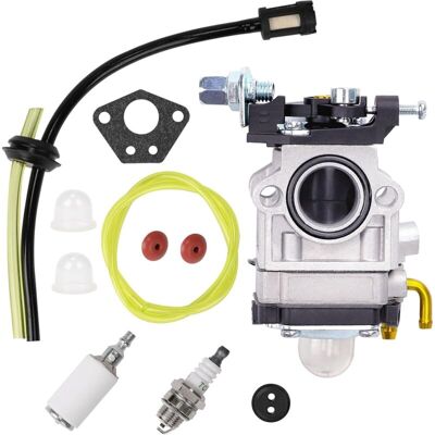 Melissa Carburateur Pour Débroussailleuse 52 Cc 49 Cc 43 Cc, Kit Complet D'Accessoires Inclus, Convient À Une Grande Variété De Tondeuses À Gazon, Débroussailleuses Et Tronçonneuses À Chaîne - Publicité Melissa Carburateur Pour Débroussailleuse 52 Cc 49 Cc 43 Cc, Kit Complet D'Accessoires Inclus, Convient À Une Grande Variété De Tondeuses À Gazon, Débroussailleuses Et Tronçonneuses À Chaîne - Publicité