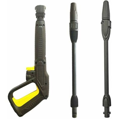 MOXIE Pistolet Déclencheur Haute Pression Et 2 Lance De Jet, 150 Bar 2200 Psi Pièces De Rechange Pour Karcher K2 K3 K4 K5 K6 K7 - Publicité MOXIE Pistolet Déclencheur Haute Pression Et 2 Lance De Jet, 150 Bar 2200 Psi Pièces De Rechange Pour Karcher K2 K3 K4 K5 K6 K7 - Publicité