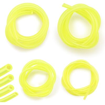 Scotch 4 Lot De 1m Tuyau Durite D'Essence, Durite Essence,tuyau Carburant, Tuyau Carburant Pour Souffleur Coupe-bordure Tronçonneuse Debroussailleuse, 4 Tailles (φ De 3 X 6mm, 3 X 5mm, 2.5 X 5mm, 2 X 3.5mm) - Publicité Scotch 4 Lot De 1m Tuyau Durite D'Essence, Durite Essence,tuyau Carburant, Tuyau Carburant Pour Souffleur Coupe-bordure Tronçonneuse Debroussailleuse, 4 Tailles (φ De 3 X 6mm, 3 X 5mm, 2.5 X 5mm, 2 X 3.5mm) - Publicité