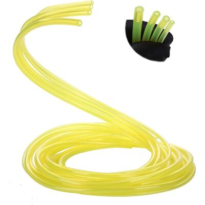 GRASSLIN Set 4 Pièces Tuyau De Carburant 1,5 Mètre Résistant Pour Tronçonneuse Débroussailleuse Moteur 2 Temps - Publicité GRASSLIN Set 4 Pièces Tuyau De Carburant 1,5 Mètre Résistant Pour Tronçonneuse Débroussailleuse Moteur 2 Temps - Publicité