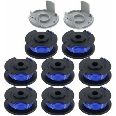 BRAST Bobines De Fil De Rechange Pour Débroussailleuse Compatible Ryobi One+ Ac14rl3a Remplacement Du Fil De Coupe Et Du Câble De Coupe De La Tête Faucheuse À Bobine - Publicité BRAST Bobines De Fil De Rechange Pour Débroussailleuse Compatible Ryobi One+ Ac14rl3a Remplacement Du Fil De Coupe Et Du Câble De Coupe De La Tête Faucheuse À Bobine - Publicité