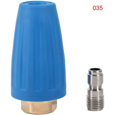 PELTOR Jeffergarden 1/4" Quick Connect High Pressure Washer Cleaner Accessory Spray Turbo Nozzle 3000psi 3.5 - Publicité PELTOR Jeffergarden 1/4" Quick Connect High Pressure Washer Cleaner Accessory Spray Turbo Nozzle 3000psi 3.5 - Publicité