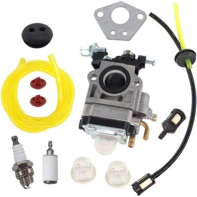BRAST Carburateur Pour Débroussailleuse 52 Cc 49 Cc 43 Cc, Kit Complet D'Accessoires Inclus - Publicité BRAST Carburateur Pour Débroussailleuse 52 Cc 49 Cc 43 Cc, Kit Complet D'Accessoires Inclus - Publicité