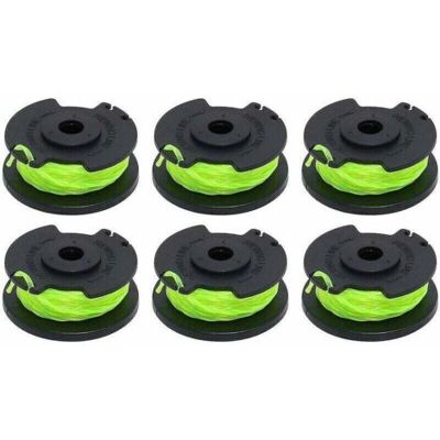 ABYSSE Accessoire Pour Débroussailleuse Lot De 6 Bobines De Rechange Pour Coupe-bordures Rac143 Compatible Ryobi 36 V - Publicité ABYSSE Accessoire Pour Débroussailleuse Lot De 6 Bobines De Rechange Pour Coupe-bordures Rac143 Compatible Ryobi 36 V - Publicité