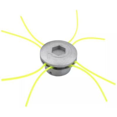 ABYSSE Tête De Coupe Débroussailleuse En Aluminium Pour Tondeuse À Gazon Accessoire De Coupe-herbe - Publicité ABYSSE Tête De Coupe Débroussailleuse En Aluminium Pour Tondeuse À Gazon Accessoire De Coupe-herbe - Publicité