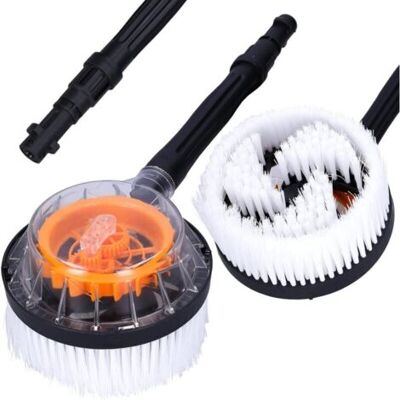 SCORPIO Brosse De Lavage Rotative - Pour Les Nettoyeurs Haute Pression Kärcher K2 K3 K4 K5 K6 K7 - Avec Lance En Nylon - Pièces De Rechange Kärcher De Haute Qualité - Publicité SCORPIO Brosse De Lavage Rotative - Pour Les Nettoyeurs Haute Pression Kärcher K2 K3 K4 K5 K6 K7 - Avec Lance En Nylon - Pièces De Rechange Kärcher De Haute Qualité - Publicité