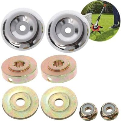 ABYSSE 8pcs Tête De Débroussailleuse Universelle Accessoires ,ecrous De Fixation Tête De Coupe Bordure Pour Débroussailleuse Stihl - Publicité ABYSSE 8pcs Tête De Débroussailleuse Universelle Accessoires ,ecrous De Fixation Tête De Coupe Bordure Pour Débroussailleuse Stihl - Publicité