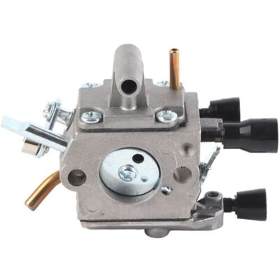 ABYSSE Carburateur De Rechange Haute Performance Pour Débroussailleuse Fs120, Fs200 Et Fs250, Couleur Argent, 3,15 X 2,45 Pouces - Publicité ABYSSE Carburateur De Rechange Haute Performance Pour Débroussailleuse Fs120, Fs200 Et Fs250, Couleur Argent, 3,15 X 2,45 Pouces - Publicité