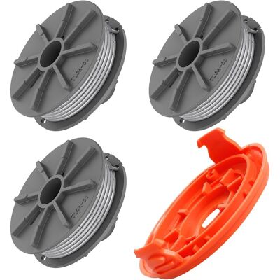 GRASSLIN 3 Bobines De Rechange, Fil 6,1 M, Couvercle 5344-20, Pour Coupe-bordures Gardena - Publicité GRASSLIN 3 Bobines De Rechange, Fil 6,1 M, Couvercle 5344-20, Pour Coupe-bordures Gardena - Publicité