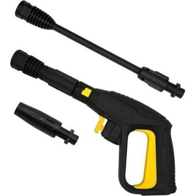 SANS MARQUE 2100 Psi Pistolet De Déclenchement Kit,poignée Pistolet Avec Lance Rotative,pistolet Haute Pression Pour Système Rapide Tuyau Karcher K2 K3 K4 K5 K7-- - Publicité SANS MARQUE 2100 Psi Pistolet De Déclenchement Kit,poignée Pistolet Avec Lance Rotative,pistolet Haute Pression Pour Système Rapide Tuyau Karcher K2 K3 K4 K5 K7-- - Publicité