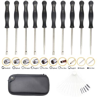 ABYSSE Set De 12 Outils De Réglage De Carburateur Réglage Tronçonneuse Tournevis Reglage Carburateur Tronconneuse 2 Temps Tournevis Pacman/single D Pour Poulan Husq Sthil Echo Débroussailleuse - Publicité ABYSSE Set De 12 Outils De Réglage De Carburateur Réglage Tronçonneuse Tournevis Reglage Carburateur Tronconneuse 2 Temps Tournevis Pacman/single D Pour Poulan Husq Sthil Echo Débroussailleuse - Publicité