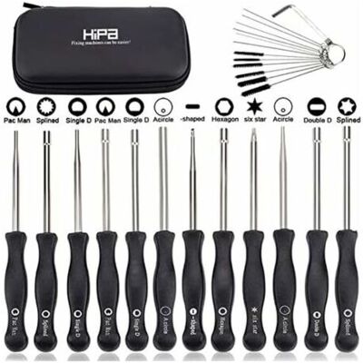 ABYSSE Ensemble De 12 Outils De Réglage De Carburateur Et Tournevis De Réglage Pour Moteur À 2 Temps, Pour Débroussailleuses, Tronçonneuses Poulan, Husqvarna, Sthil, Echo.-autres - Publicité ABYSSE Ensemble De 12 Outils De Réglage De Carburateur Et Tournevis De Réglage Pour Moteur À 2 Temps, Pour Débroussailleuses, Tronçonneuses Poulan, Husqvarna, Sthil, Echo.-autres - Publicité