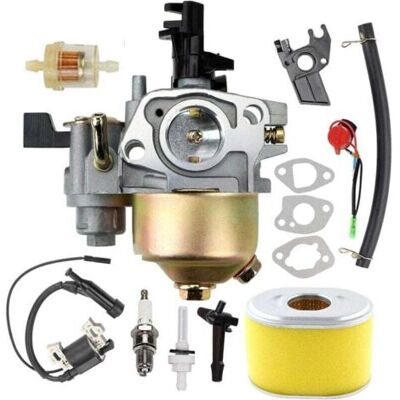 ABYSSE Kit De Mise Au Point Pour Carburateur Gx160 Gx200 Avec Filtre À Air 17210-ze1-517 Pour Moteur Honda Gx120 Gx140 Gx 160 Gx168 Gx200 5 Cv 5,5 Cv 6,5 Cv - Publicité ABYSSE Kit De Mise Au Point Pour Carburateur Gx160 Gx200 Avec Filtre À Air 17210-ze1-517 Pour Moteur Honda Gx120 Gx140 Gx 160 Gx168 Gx200 5 Cv 5,5 Cv 6,5 Cv - Publicité