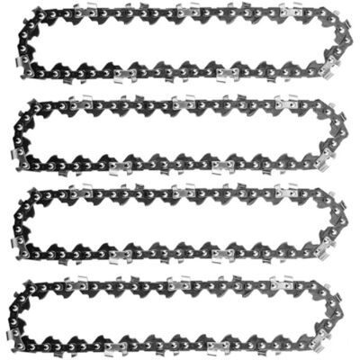 MOXIE 4pcs 4 Pouces Mini Tronçonneuse Électrique Sans Fil Chaîne De Scie À Chaîne Pour La Coupe Du Bois Branches D'Arbres Élagage Cour Jardinage - Publicité MOXIE 4pcs 4 Pouces Mini Tronçonneuse Électrique Sans Fil Chaîne De Scie À Chaîne Pour La Coupe Du Bois Branches D'Arbres Élagage Cour Jardinage - Publicité