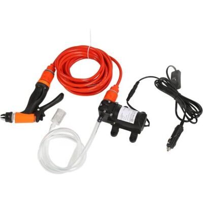 ABYSSE Nettoyage De La Pompe À Eau, Pompe D'Eau Portable Haute Pression 12v Avec Pistolet À Eau 80w, Convient Pour Le Nettoyage Des Camping-cars, Des Bateaux Et Des Voitures - Publicité ABYSSE Nettoyage De La Pompe À Eau, Pompe D'Eau Portable Haute Pression 12v Avec Pistolet À Eau 80w, Convient Pour Le Nettoyage Des Camping-cars, Des Bateaux Et Des Voitures - Publicité
