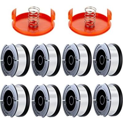 ABYSSE 12 Pack Bobine Fil Coupe Bordure Black Et Decker Coupe Bordures, 0.2cm Bobine De Fil Debroussailleuse(8 Fil Coupe Bordure,2 Couvercle,2 Ressort)..debuns - Publicité ABYSSE 12 Pack Bobine Fil Coupe Bordure Black Et Decker Coupe Bordures, 0.2cm Bobine De Fil Debroussailleuse(8 Fil Coupe Bordure,2 Couvercle,2 Ressort)..debuns - Publicité