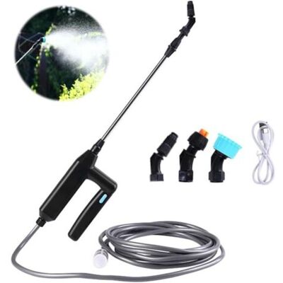 Barkbusterspulverisateur Electrique, Pulverisateur Pour Toiture, 7.4v/1a Pulverisateur De Jardin Electrique, Pulvérisateur À Batterie Avec 3 Buses Et 5m De Tuyau, Usb Rechargeable, Pour Pelouse, Jardi - Publicité Barkbusterspulverisateur Electrique, Pulverisateur Pour Toiture, 7.4v/1a Pulverisateur De Jardin Electrique, Pulvérisateur À Batterie Avec 3 Buses Et 5m De Tuyau, Usb Rechargeable, Pour Pelouse, Jardi - Publicité