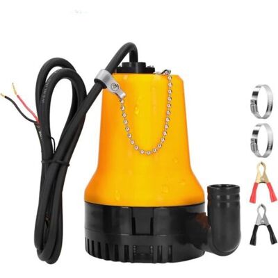 ABYSSE Pompe Submersible 12v 50w – Débit 4200l/h – Longueur De Câble 2,3m – Pour Eau Propre Et Sale – Installation Facile - Publicité ABYSSE Pompe Submersible 12v 50w – Débit 4200l/h – Longueur De Câble 2,3m – Pour Eau Propre Et Sale – Installation Facile - Publicité