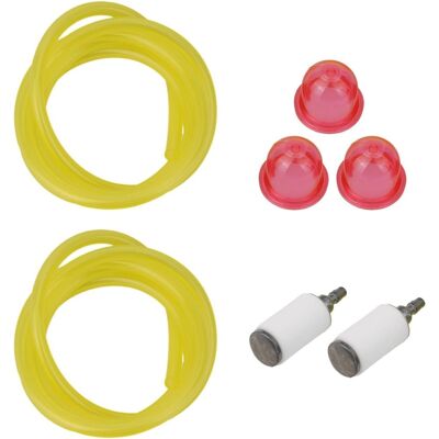 OEM 2 Filtres Carburant, Kit Tuyau Amorçage, 3 Poires, Pour Débroussailleuse Tronçonneuse Souffleur Feuilles - Publicité OEM 2 Filtres Carburant, Kit Tuyau Amorçage, 3 Poires, Pour Débroussailleuse Tronçonneuse Souffleur Feuilles - Publicité