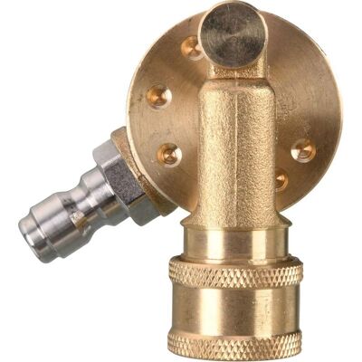 Vision Raccord Pivotant Pour Buses De Nettoyeur Haute Pression, Accessoire De Nettoyage De Gouttières, Raccord Rapide De 6,35 Mm, Rotation À 240 Degrés, Pression Maximale De 4500 Psi. Publicité Vision Raccord Pivotant Pour Buses De Nettoyeur Haute Pression, Accessoire De Nettoyage De Gouttières, Raccord Rapide De 6,35 Mm, Rotation À 240 Degrés, Pression Maximale De 4500 Psi. Publicité