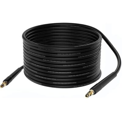 ABYSSE Tuyau D'Extension De Tuyau De Rechange Haute Pression Pour Nettoyeur Haute Pression Karcher K Series K2 K3 K4 K5 K6 K7 - 15m - Publicité ABYSSE Tuyau D'Extension De Tuyau De Rechange Haute Pression Pour Nettoyeur Haute Pression Karcher K Series K2 K3 K4 K5 K6 K7 - 15m - Publicité