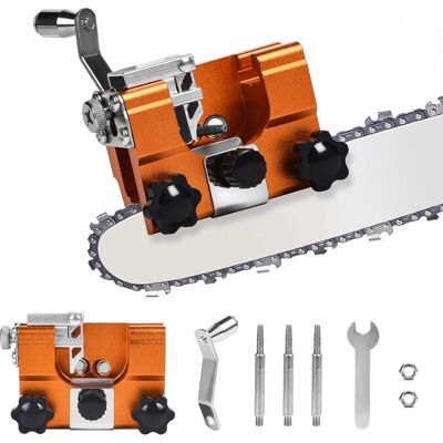 Vision Kit D'Affûtage Pour Tronçonneuse, Outil D'Affûtage Portable Avec Pierre À Aiguiser Pour Tronçonneuses, Accessoire D'Affûtage Pour Chaîne De Tronçonneuse. Publicité Vision Kit D'Affûtage Pour Tronçonneuse, Outil D'Affûtage Portable Avec Pierre À Aiguiser Pour Tronçonneuses, Accessoire D'Affûtage Pour Chaîne De Tronçonneuse. Publicité