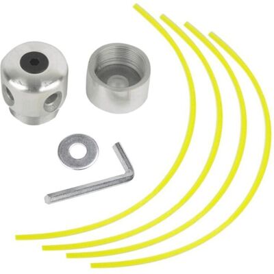 Scotch Tête De Débroussailleuse Universelle Aluminium Fils Tête Coupe-bordure Tête Double Fil Bobine Tête Fil Nylon Pour Tondeuse - Publicité Scotch Tête De Débroussailleuse Universelle Aluminium Fils Tête Coupe-bordure Tête Double Fil Bobine Tête Fil Nylon Pour Tondeuse - Publicité