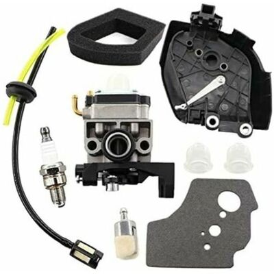 ACKERMAN Carburateur Avec Filtre À Air, Couvercle De Filtre À Air Et Boîtier De Tuyau À Essence Pour Moteur Honda Gx35 Gx35nt Hht35s 1.3 Cv, Pour Débroussailleuse Et Mini Moteur À Essence. Publicité ACKERMAN Carburateur Avec Filtre À Air, Couvercle De Filtre À Air Et Boîtier De Tuyau À Essence Pour Moteur Honda Gx35 Gx35nt Hht35s 1.3 Cv, Pour Débroussailleuse Et Mini Moteur À Essence. Publicité
