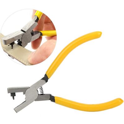 OEM Pince À Perforer Pour Bracelet De Montre, Outil De Poinçonnage Pour Cuir, Œillet Jaune, Perforateur De Ceinture, Réparation De Bracelet - Publicité OEM Pince À Perforer Pour Bracelet De Montre, Outil De Poinçonnage Pour Cuir, Œillet Jaune, Perforateur De Ceinture, Réparation De Bracelet - Publicité