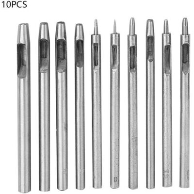 OEM 10 Pièces Outil De Poinçonnage En Cuir Pour Bracelet De Montre Et Ceinture Artisanale Diy - Publicité OEM 10 Pièces Outil De Poinçonnage En Cuir Pour Bracelet De Montre Et Ceinture Artisanale Diy - Publicité