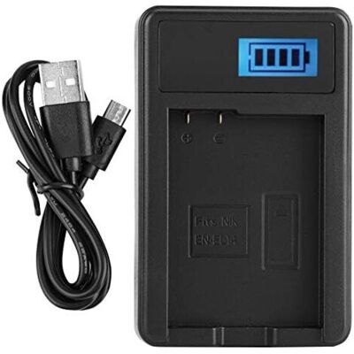 OEM Pour Chargeur Nikon D3100 Chargeur De Batterie Chargeur De Batterie En-el14 D5100 D3100 D3200 D3300 Coolpix P7000 Df Display Écran Lcd Noir Battery Charger Battery Charger With Multiple Prote - Publicité OEM Pour Chargeur Nikon D3100 Chargeur De Batterie Chargeur De Batterie En-el14 D5100 D3100 D3200 D3300 Coolpix P7000 Df Display Écran Lcd Noir Battery Charger Battery Charger With Multiple Prote - Publicité