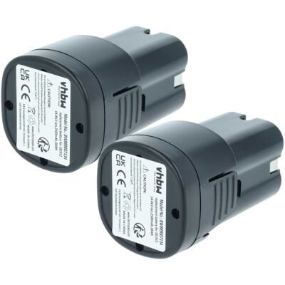 Vhbw 2x Batterie Compatible Avec Bahco Bcl40ib Bcl20ib Tondeuse Pour Animaux (2500mah, 14,4v, Li-ion) - Publicité Vhbw 2x Batterie Compatible Avec Bahco Bcl40ib Bcl20ib Tondeuse Pour Animaux (2500mah, 14,4v, Li-ion) - Publicité