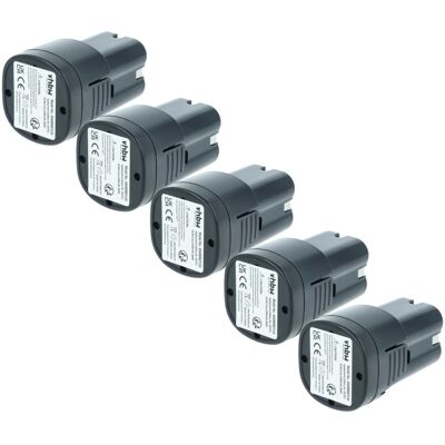 Vhbw 5x Batterie Compatible Avec Bahco Bcl40ib Bcl20ib Tondeuse Pour Animaux (2500mah, 14,4v, Li-ion) - Publicité Vhbw 5x Batterie Compatible Avec Bahco Bcl40ib Bcl20ib Tondeuse Pour Animaux (2500mah, 14,4v, Li-ion) - Publicité
