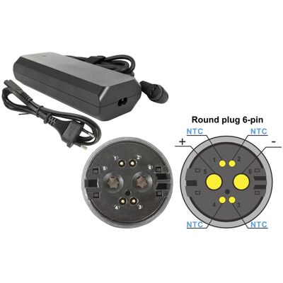 Powersmart 4a 36v Chargeur Pour Shimano Eco 19381 / 31121-00 Batterie - Publicité Powersmart 4a 36v Chargeur Pour Shimano Eco 19381 / 31121-00 Batterie - Publicité
