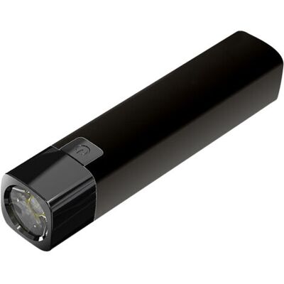 OEM Multifonctionnels Lampe Torche Portable Avec Batterie Externe : Conception À Double Fonction, Servant À La Fois De Chargeur Portable Et De Lampe Torche À Haute Luminosité.dirigéune(noire) - Publicité OEM Multifonctionnels Lampe Torche Portable Avec Batterie Externe : Conception À Double Fonction, Servant À La Fois De Chargeur Portable Et De Lampe Torche À Haute Luminosité.dirigéune(noire) - Publicité