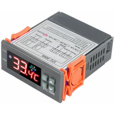 OEM Thermoregulateur Numerique De Controleur De Temperature De Micro-ordinateur Stc-3000 Avec Le Capteur De Chaleur Froide De Sonde De Ntc - Ac 110-220v - Publicité OEM Thermoregulateur Numerique De Controleur De Temperature De Micro-ordinateur Stc-3000 Avec Le Capteur De Chaleur Froide De Sonde De Ntc - Ac 110-220v - Publicité