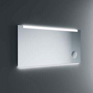 Lineabeta - Acrux 120x80cm Miroir Led Avec Cadre Blanc Et Miroir - Publicité Lineabeta - Acrux 120x80cm Miroir Led Avec Cadre Blanc Et Miroir - Publicité