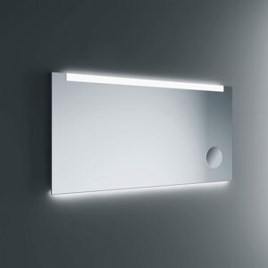 Lineabeta - Acrux 140x80cm Miroir Led Avec Cadre Noir Et Miroir - Publicité Lineabeta - Acrux 140x80cm Miroir Led Avec Cadre Noir Et Miroir - Publicité